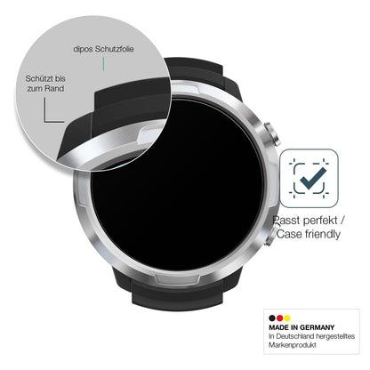 2x 9H Schutzfolie matt für Suunto D5 Tauchcomputer Panzerfolie