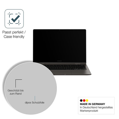 2x 9H Schutzfolie matt für Samsung Galaxy Book 3 360 13.3 NP730QFG Panzerfolie