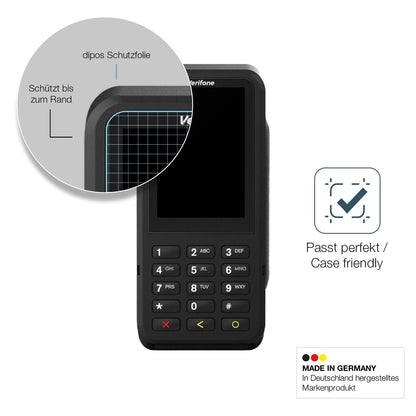2x 9H Schutzfolie matt für Verifone P630 Panzerfolie