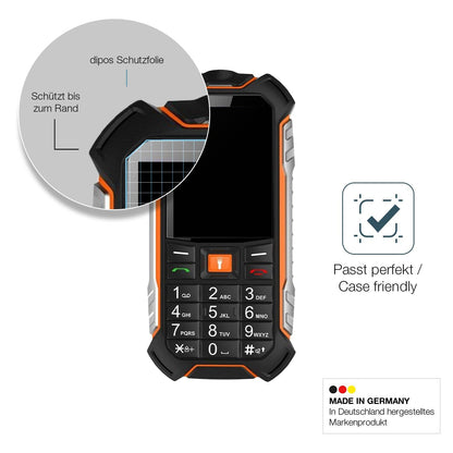 2x 9H Schutzfolie matt für Hammer Boost 2 LTE Panzerfolie