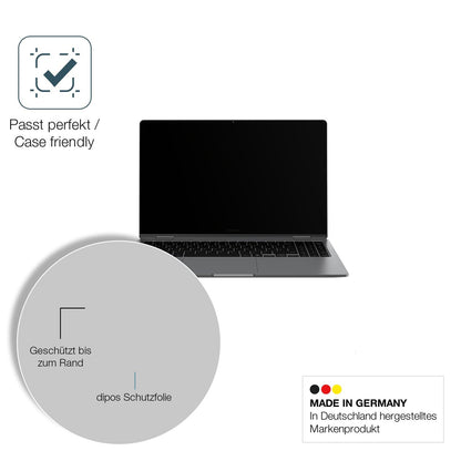2x 9H Schutzfolie matt für Samsung Galaxy Book4 Edge 15.6 Zoll Panzerfolie