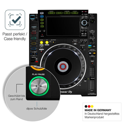 2x 9H Schutzfolie matt für Pioneer CDJ-2000NXS2 Display Panzerfolie