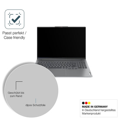 2x 9H Schutzfolie matt für Lenovo IdeaPad Pro 5i Gen 10 16 Zoll Panzerfolie