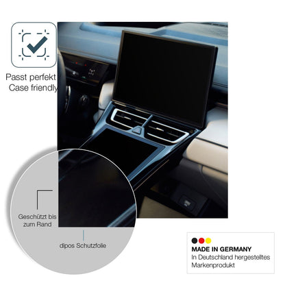 2x 9H Schutzfolie matt für GWM Wey 05 Dual Touchscreen Panzerfolie
