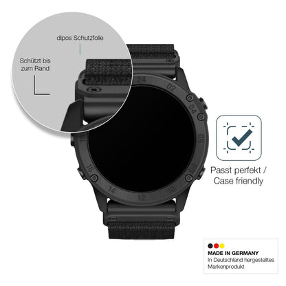2x 9H Schutzfolie matt für Garmin Tactix Delta Solar Ballistic Panzerfolie