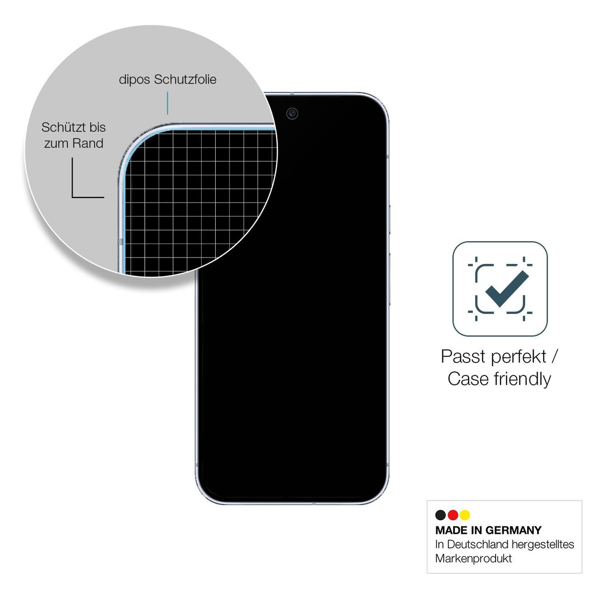 2x 9H Schutzfolie matt für Google Pixel 10 Pro Panzerfolie