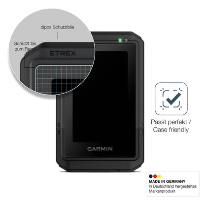 2x 9H Schutzfolie matt für Garmin eTrex Touch 2025 Panzerfolie