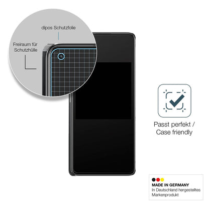 1x 9H Schutzfolie matt für Oppo K10 Pro Panzerfolie
