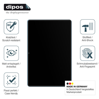 2x 9H Schutzfolie matt für JIKOCXN C30 10 Zoll Panzerfolie