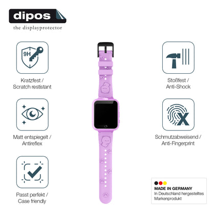 2x 9H Schutzfolie matt für Retysaz S27-S26 Panzerfolie