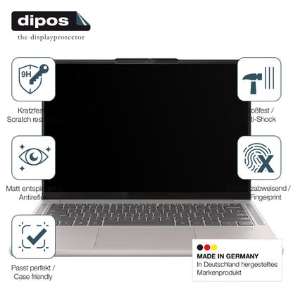 2x 9H Schutzfolie matt für Lenovo Chromebook Plus Gen 10 14 Zoll Panzerfolie