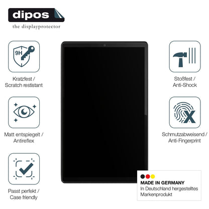 2x 9H Schutzfolie matt für Lenovo Tab M10 HD 2nd Gen Panzerfolie