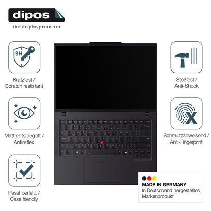 2x 9H Schutzfolie matt für Lenovo Campus ThinkPad P14s Gen 5 Panzerfolie