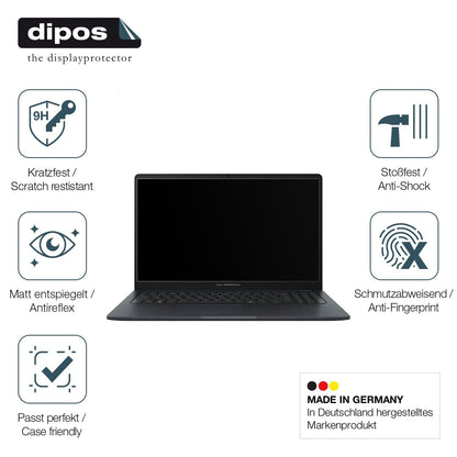2x 9H Schutzfolie matt für Asus ExpertBook BM1 BM1503 Panzerfolie