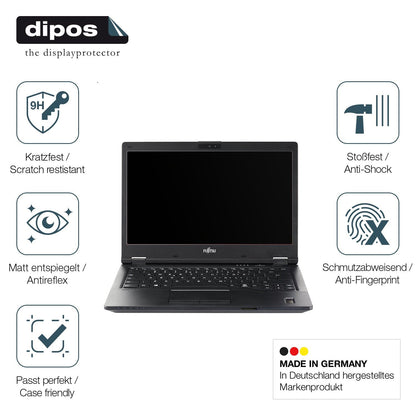 2x 9H Schutzfolie matt für Fujitsu Lifebook E449 14 Zoll Panzerfolie