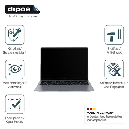 2x 9H Schutzfolie matt für Samsung Galaxy Book 4 Pro 16 Zoll Panzerfolie