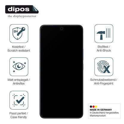 2x 9H Schutzfolie matt für Vivo V60 Lite 4G Panzerfolie
