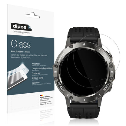 2x 9H Schutzfolie für Gleisa 1.8 Zoll MP3 Player Panzerfolie