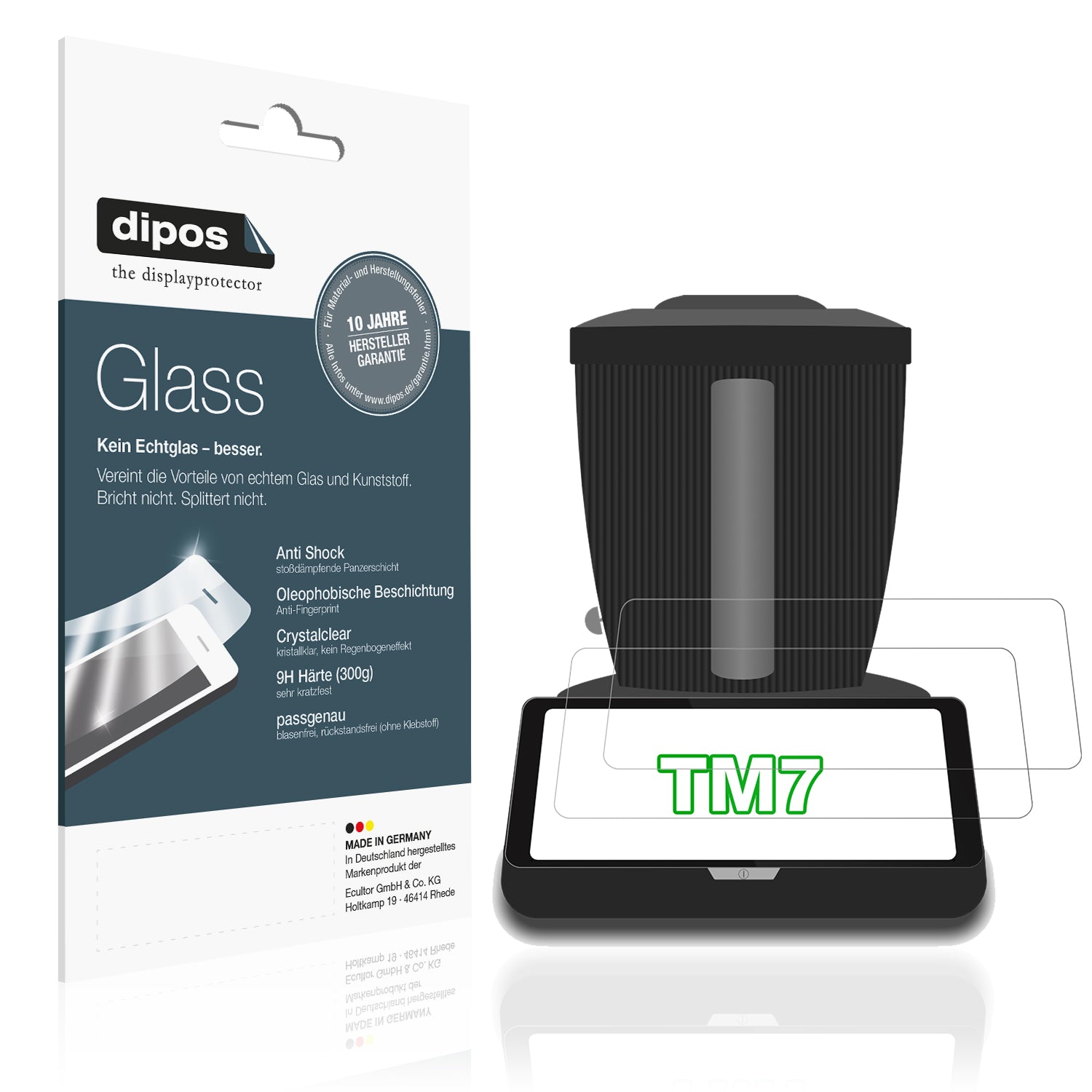 2x Pellicola Protettiva per Vorwerk Thermomix Bimby TM7 Protezione Schermo 2x Pellicola Protettiva per Vorwerk Thermomix Bimby TM7 Protezione Schermo