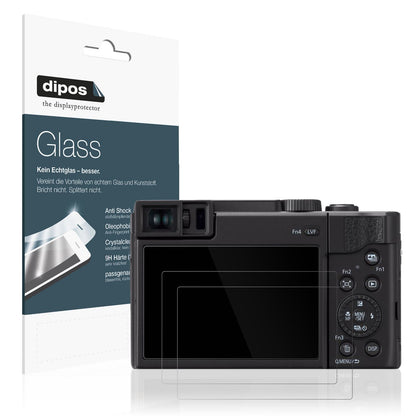 2x 9H Schutzfolie für Panasonic Lumix DC-S1RII Panzerfolie