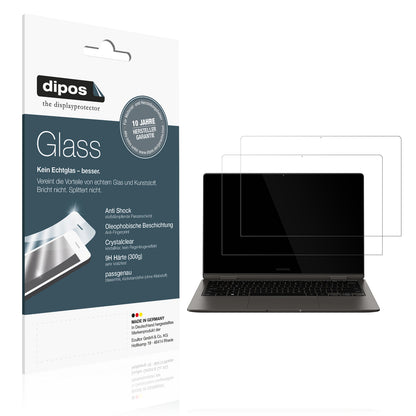 2x 9H Schutzfolie für Samsung Galaxy Book 3 360 13.3 NP730QFG Panzerfolie