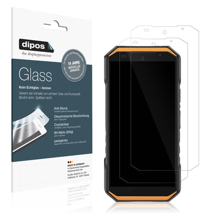 2x 9H Schutzfolie für Ulefone Armor X32 Panzerfolie