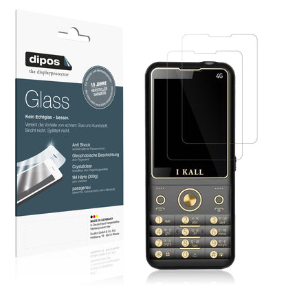 2x 9H Schutzfolie für I Kall K11 Pro 4G Panzerfolie