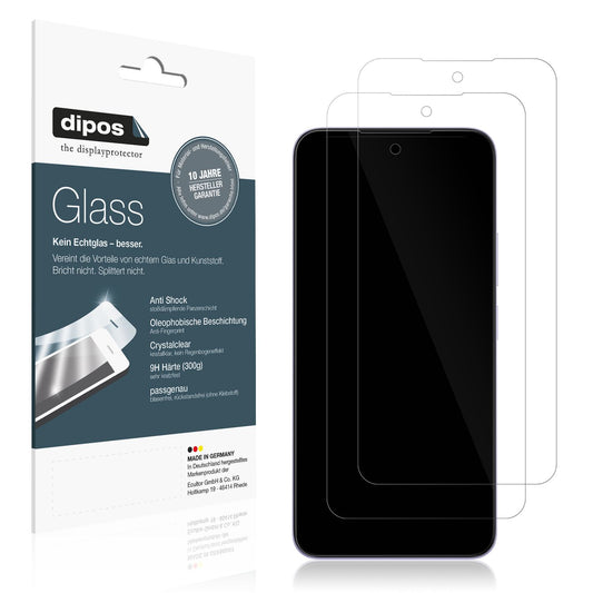2x 9H Schutzfolie für Xiaomi Redmi 15 Panzerfolie