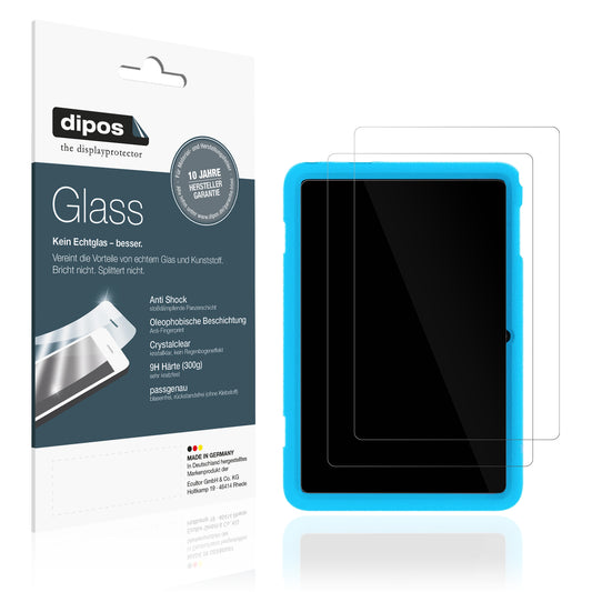 2x 9H Schutzfolie für Blackview Tab 8 Kids Panzerfolie