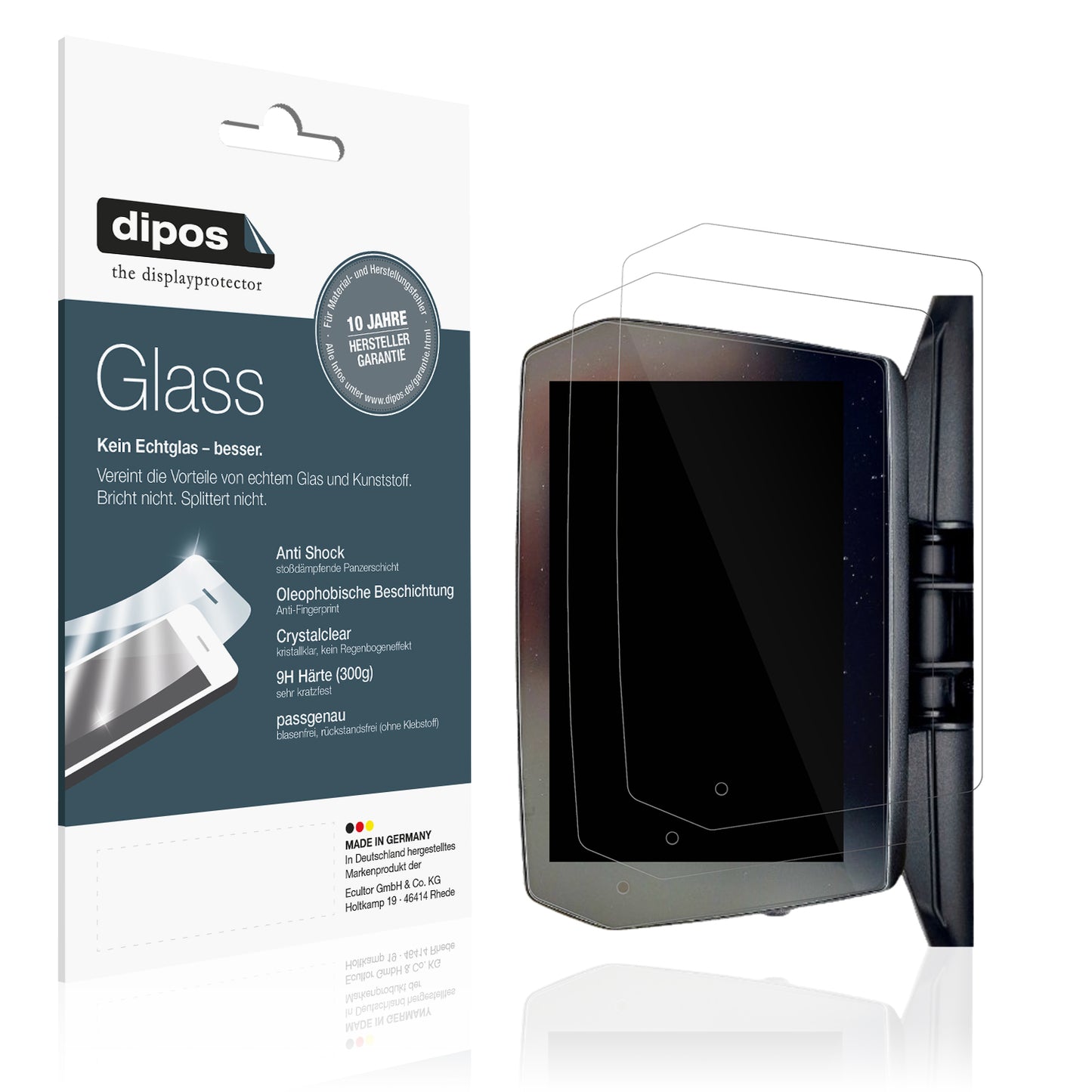 Displayschutzfolie passend für Voge SR4 Max / Max 350