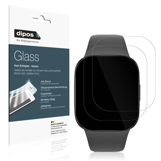 2x 9H Schutzfolie für Xiaomi Redmi Watch 3 Panzerfolie