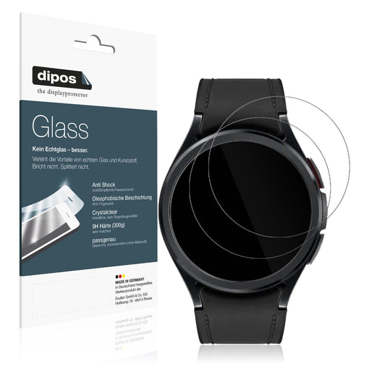 2x 9H Schutzfolie für Samsung Galaxy Watch 6 Classic (43mm) Panzerfolie