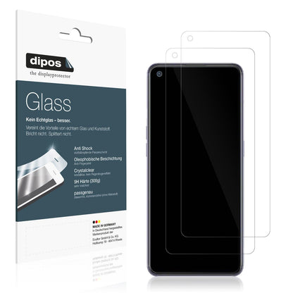 2x 9H Schutzfolie für Oppo Reno6 Lite Panzerfolie