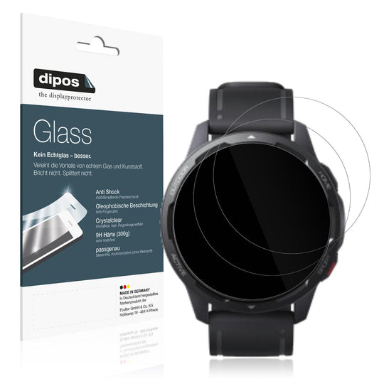2x 9H Schutzfolie für Xiaomi Watch S1 Active Panzerfolie