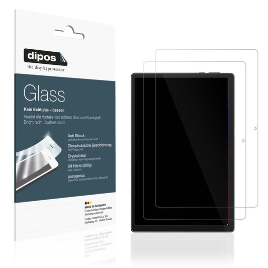 2x 9H Schutzfolie für Mouikei Tablet 10 Zoll Panzerfolie