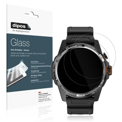 2x 9H Schutzfolie für ticWatch Atlas Panzerfolie
