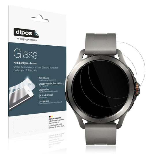 2x 9H Schutzfolie für Xiaomi Watch S4 Panzerfolie
