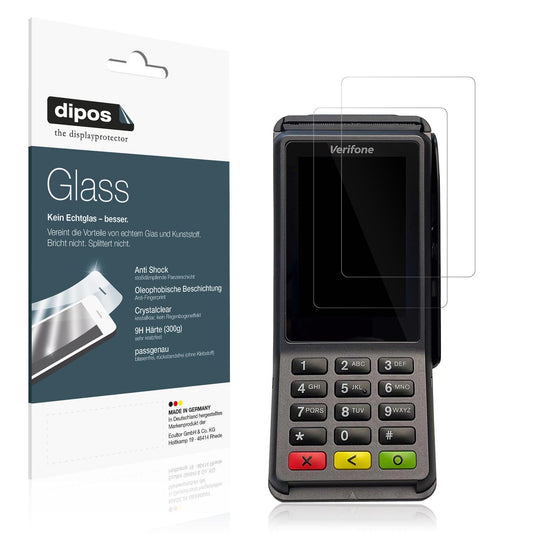 2x 9H Schutzfolie für Verifone V400c Panzerfolie