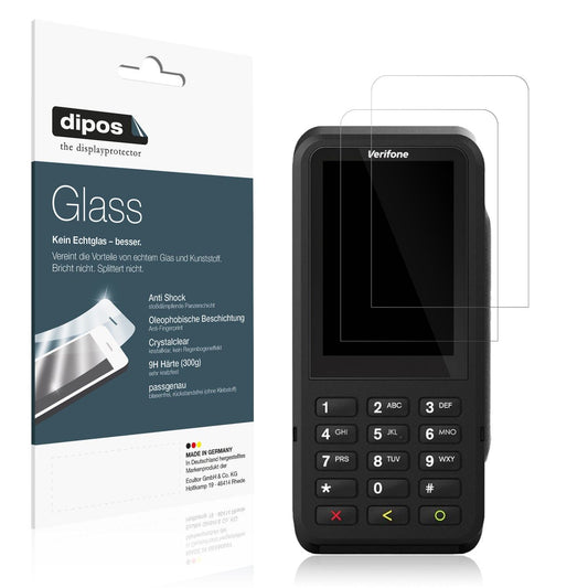 2x 9H Schutzfolie für Verifone P630 Panzerfolie