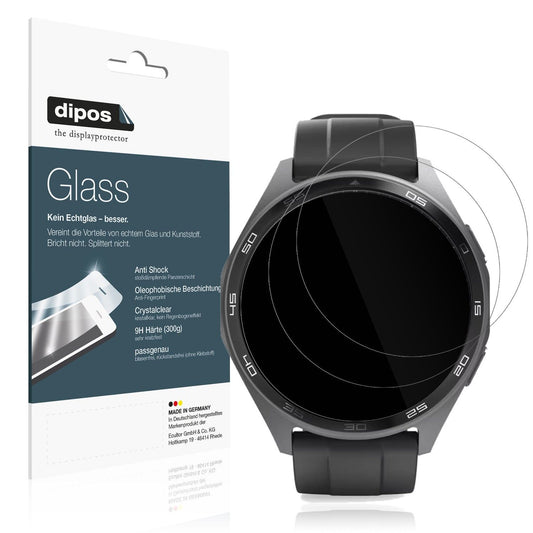 2x 9H Schutzfolie für Hama 7010 Smartwatch Panzerfolie