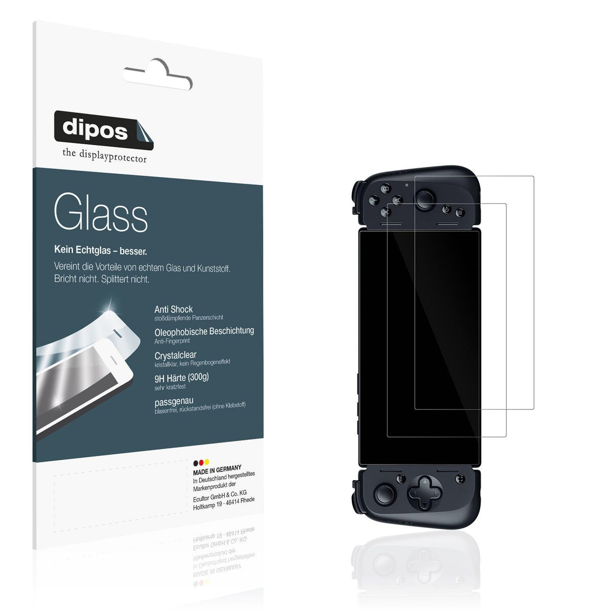 2x 9H Schutzfolie für Razer Edge 1 Panzerfolie
