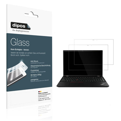 2x 9H Schutzfolie für Lenovo Thinkpad T15 Panzerfolie