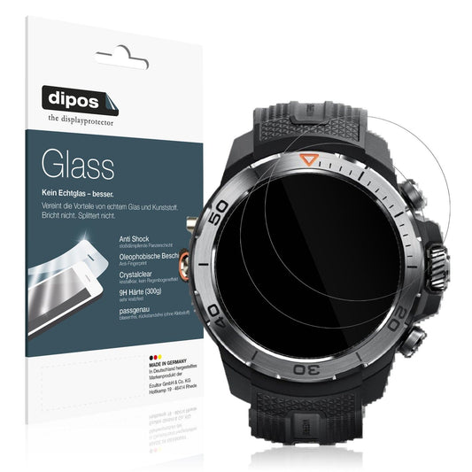 2x 9H Schutzfolie für Xiaomi Mibro GS Explorer Panzerfolie