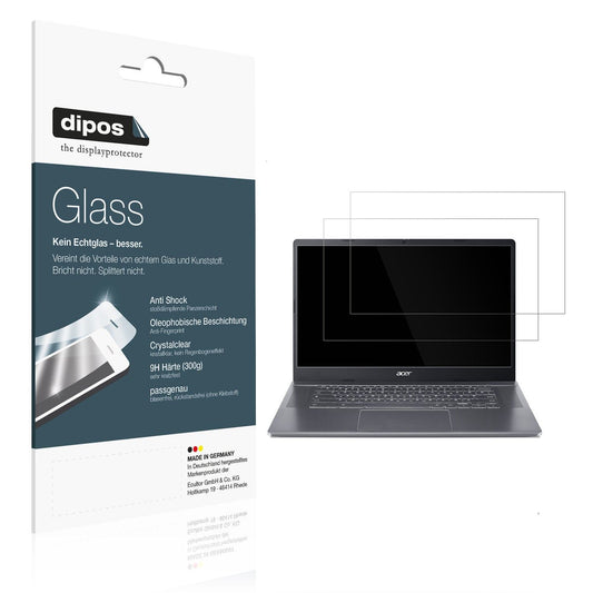 2x 9H Schutzfolie für Acer Chromebook Plus 515 Panzerfolie