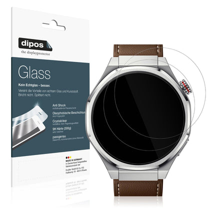 2x 9H Schutzfolie für Honor Watch 5 Ultra Panzerfolie