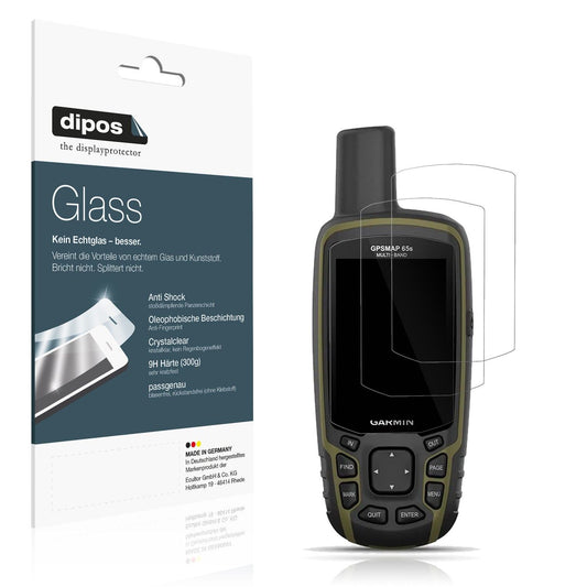 2x 9H Schutzfolie für Garmin GPSMAP 65 Panzerfolie