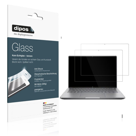 2x 9H Schutzfolie für HP ZBook Ultra G1a Panzerfolie