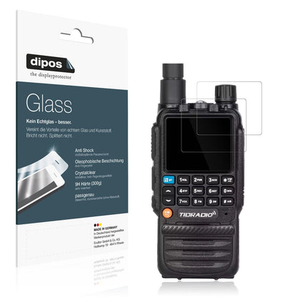 2x 9H Schutzfolie für Tidradio TD-H3 Panzerfolie