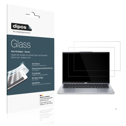 2x 9H Schutzfolie für Acer Swift Go 14 Zoll OLED Panzerfolie