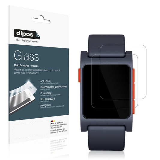 2x 9H Schutzfolie für Pebble 2 Panzerfolie